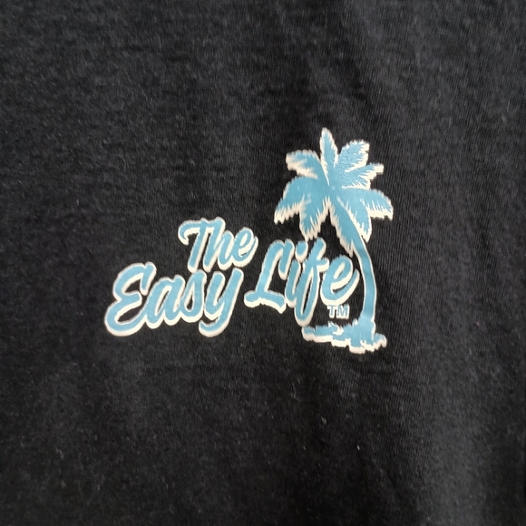 Online streaming fishing short sleeve "easy life t shirt" size small - Picture 6 of 10